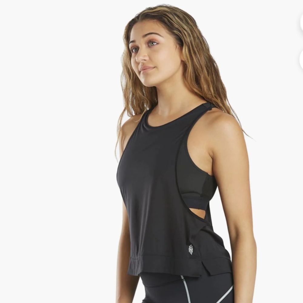 NWT Free People Rise To Run Cami